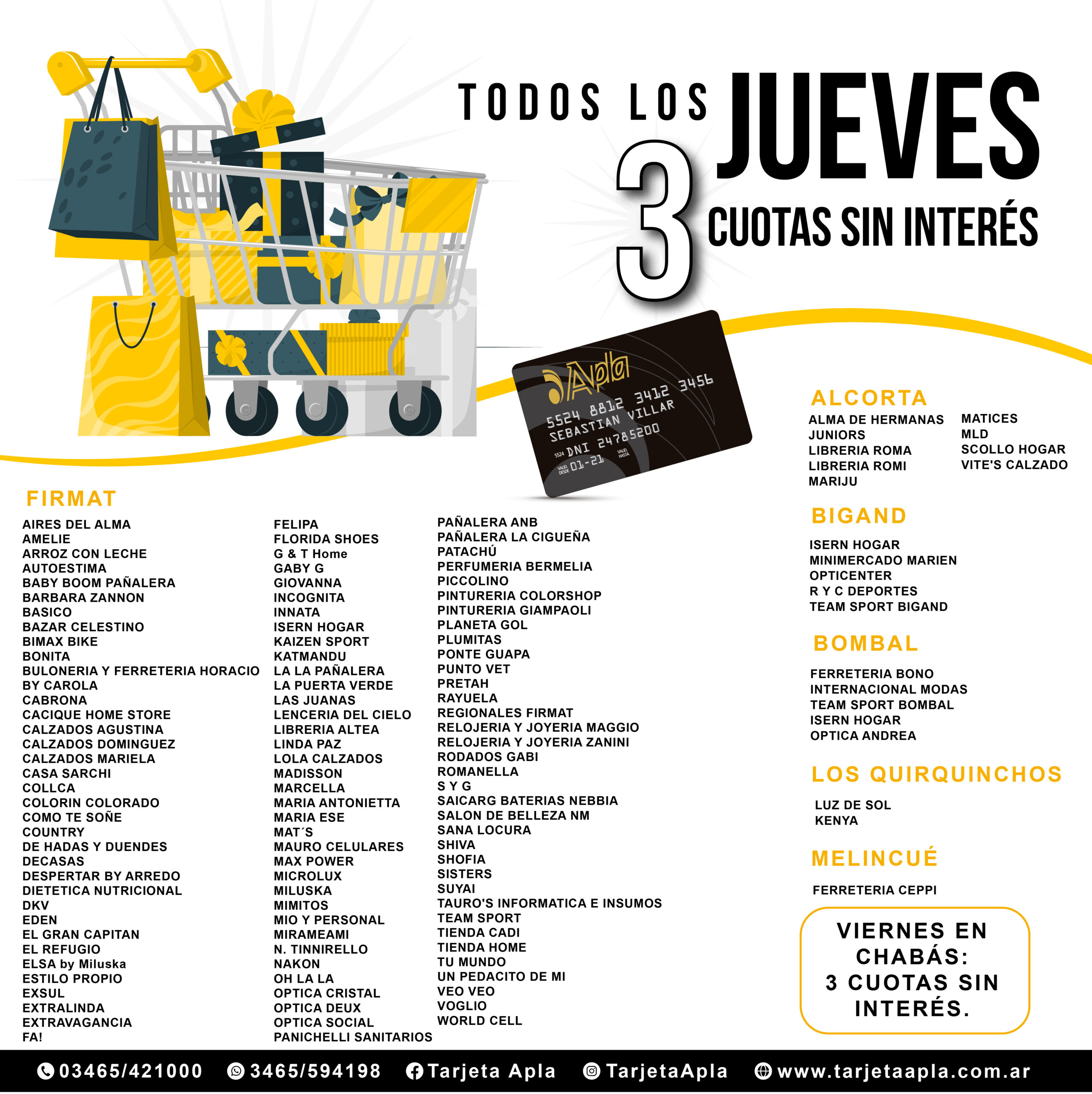 Tarjeta APLA