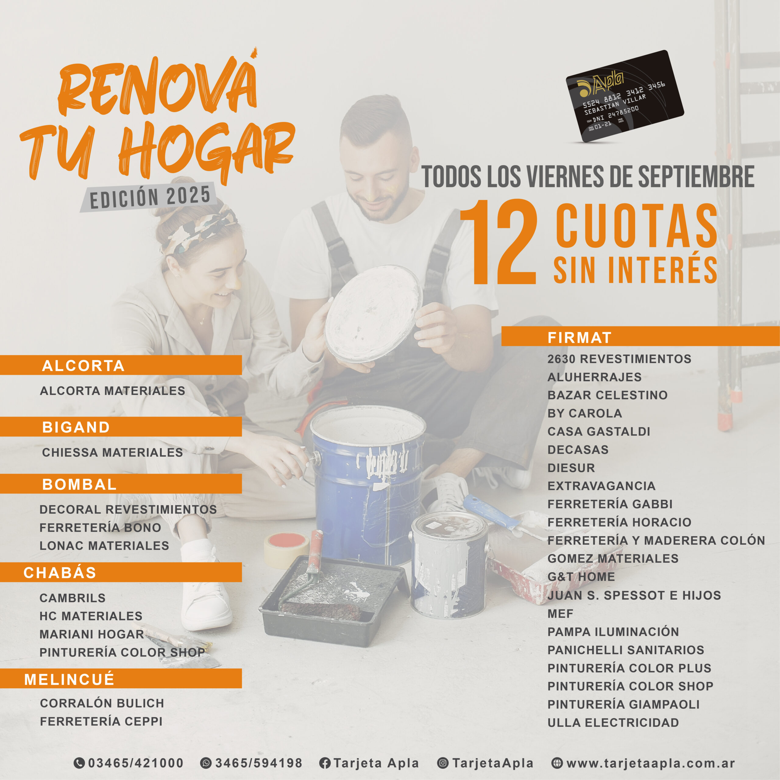 Tarjeta APLA