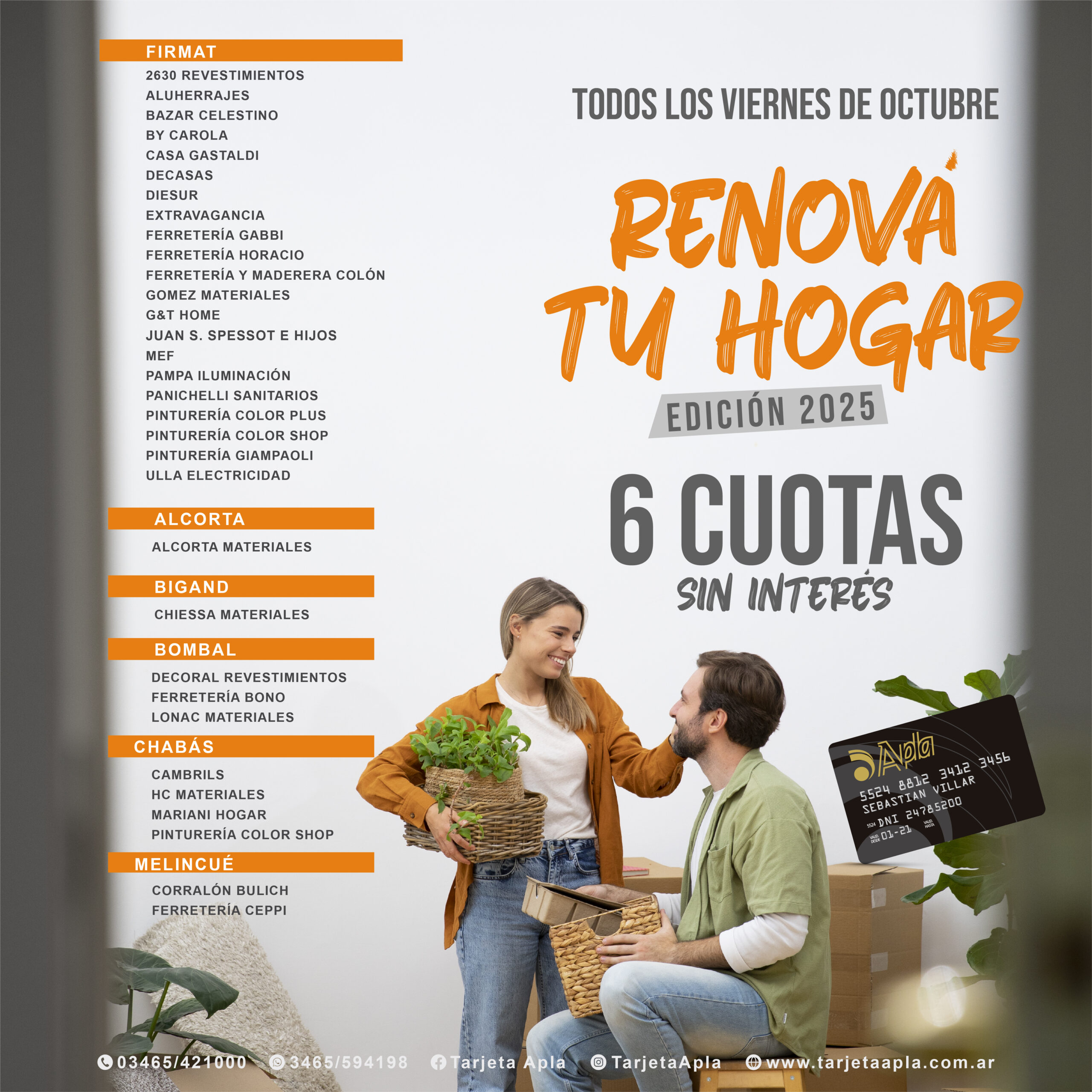 Tarjeta APLA